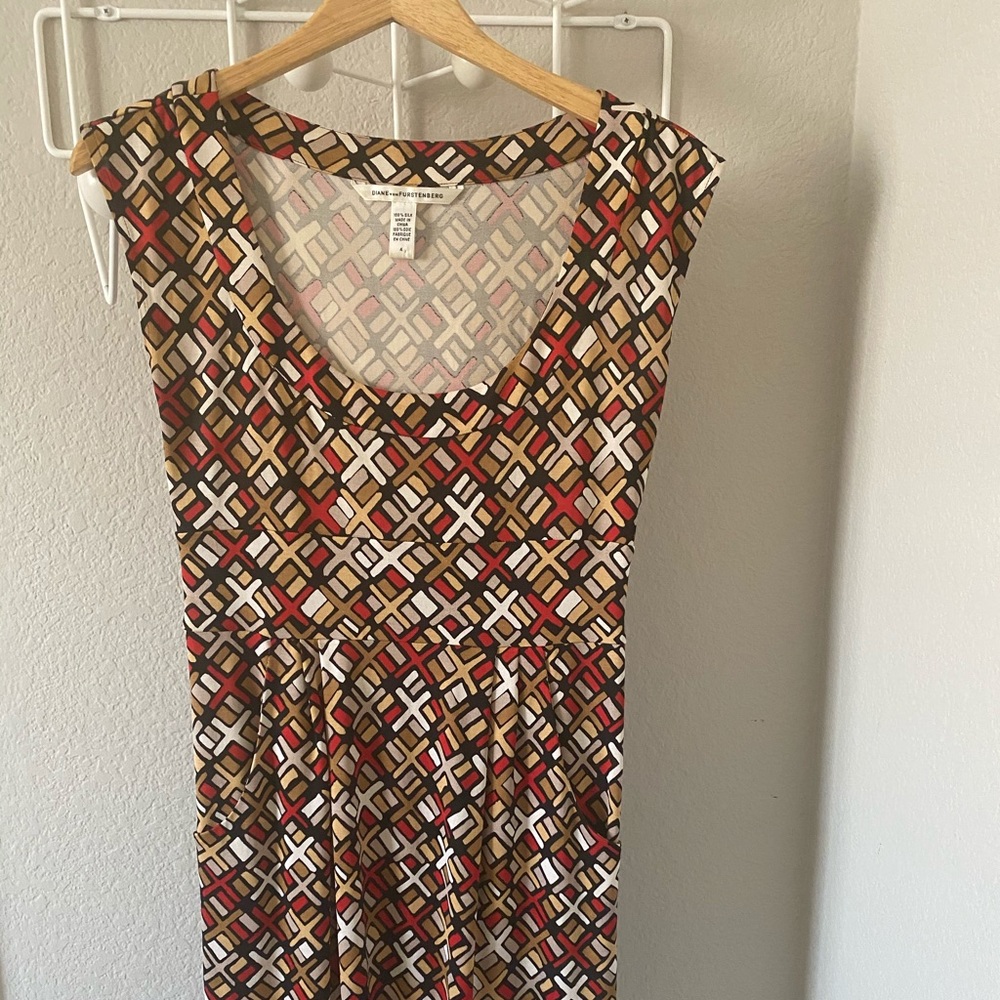 Classic DVF silk jersey dress